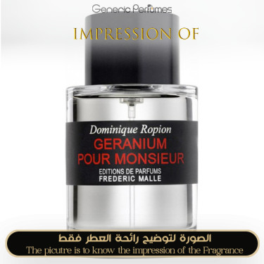 Inspired Frederic Malle - Geranium Monsieur for Man