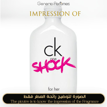 Inspired Calvin Klein - CK One Shock For Her for Women Inspired Calvin Klein - CK One Shock For Her for Women
