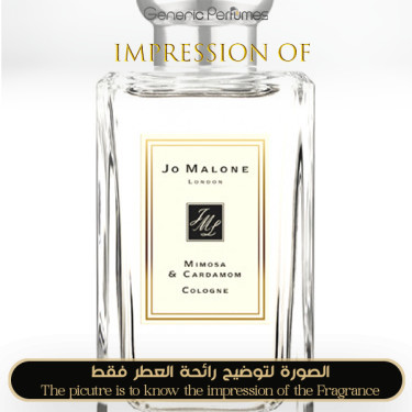 Inspired Jo Malone London - Mimosa & Cardamom for Unisex