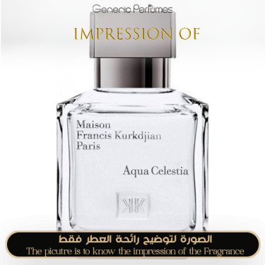 Inspired Maison Francis Kurkdjian - Aqua Celestia - A+ Inspired Maison Francis Kurkdjian - Aqua Celestia - A+