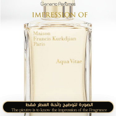 Inspired Maison Francis Kurkdjian - Aqua Vitae - A+ Inspired Maison Francis Kurkdjian - Aqua Vitae - A+