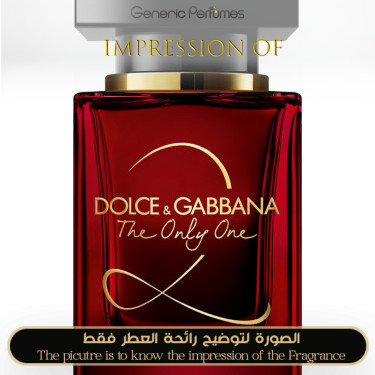 Inspired Dolce & Gabbana - The Only One 2 Dolce for Women